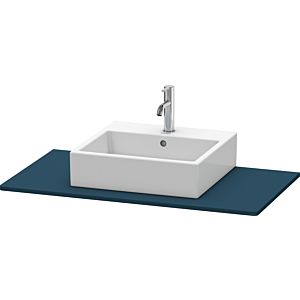 Duravit XSquare Konsole XS060E09898 100x55cm, mit 1 Ausschnitt, Nachtblau seidenmatt