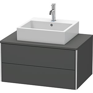Duravit XSquare Duravit XSquare XS491004949 80x40x54.8cm, 2 drawers, Graphit matt