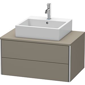Duravit XSquare Duravit XSquare XS491009090 80x40x54.8cm, 2 drawers, flannel gray silk matt