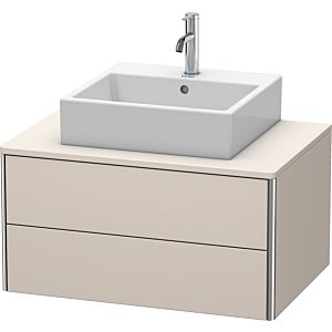 Duravit XSquare Duravit XSquare XS491009191 80x40x54.8cm, 2 drawers, Taupe