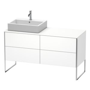 Duravit XSquare Waschtisch-Unterschrank XS4923L1818 1400x538x548mm, 4 Auszüge, links, weiß matt