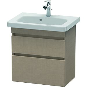 Duravit DuraStyle vasque DS647907575 58 x 36,8 cm, lin, 2 tiroirs, suspendu