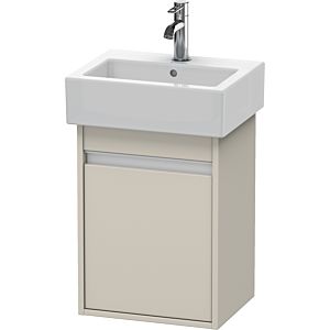 Duravit Ketho vanity unit KT6630R9191 40x32x55cm, wall-hung, door on the right, Taupe