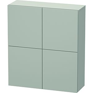 Duravit L-Cube medium tall cabinet LC116700707 70x24.3x80cm, 2 doors, concrete gray matt