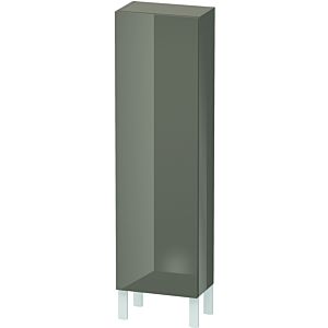 Duravit L-Cube Halbhochschrank LC1168R8989 40x24,3x132cm, Tür rechts, flannel grey hochglanz