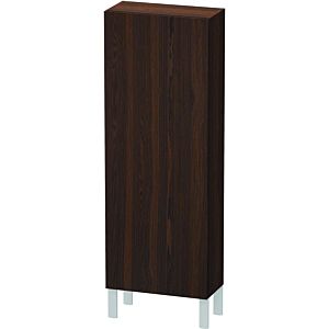 L-Cube Duravit tall cabinet LC1169R6969 50x24.3x132cm, door on the right, brushed walnut