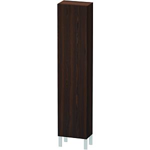 Duravit L-Cube cabinet LC1170R6969 40x24.3x176cm, door on the right, brushed walnut