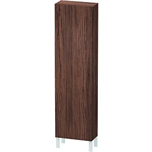 Duravit L-Cube cabinet LC1171R2121 50x24.3x176cm, door on the right, dark walnut