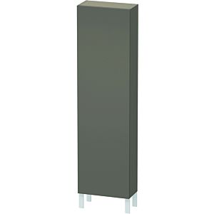Duravit L-Cube cabinet LC1171R9090 50x24.3x176cm, door on the right, flannel gray silk matt