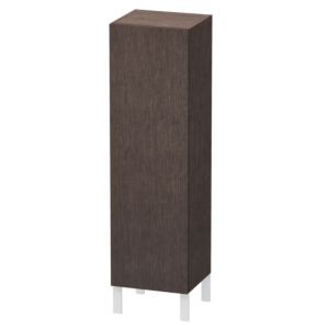 Duravit L-Cube medium tall cabinet LC1178R7272 40x36.3x132cm, door on the right, dark oak brushed