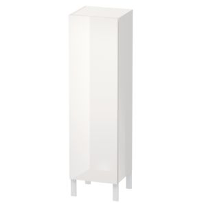Duravit L-Cube armoire moyenne haute LC1178R8585 40x36,3x132cm, porte à droite, blanc brillant