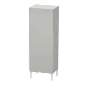 L-Cube Duravit tall cabinet LC1179R0707 50x36.3x132cm, door on the right, concrete gray matt