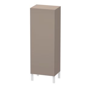 L-Cube Duravit haute LC1179R4343 50x36,3x132cm, porte à droite, basalte mat