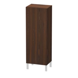 Duravit L-Cube Halbhochschrank LC1179R6969 50x36,3x132cm, Tür rechts, nussbaum gebürstet