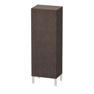 L-Cube Duravit high cabinet LC1179R7272 50x36.3x132cm, door on the right, dark oak brushed