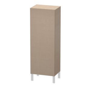 Duravit L-Cube armoire moyenne haute LC1179R7575 50x36,3x132cm, porte à droite, lin