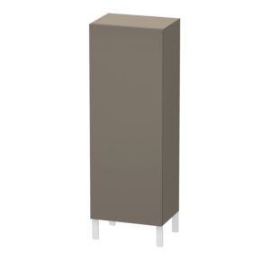 L-Cube Duravit haute LC1179R9090 50x36,3x132cm, porte à droite, flanelle gris soie mat