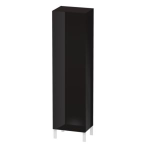 Duravit L-Cube cabinet LC1181R4040 50x36.3x176cm, door on the right, black high gloss