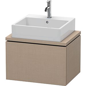 Duravit L-Cube vanity unit LC580007575 62 x 47.7 cm, linen, for console, 2000 pull-out