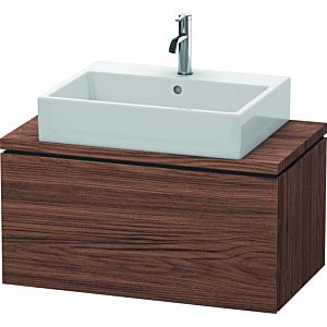 Duravit L-Cube Waschtisch-Unterschrank LC580202121 82 x 47,7 cm, nussbaum dunkel, für Konsole, 1 Auszug