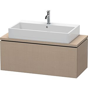 L-Cube Duravit vasque LC580407575 102 x 47,7 cm, lin, pour console, 2000 coulissant