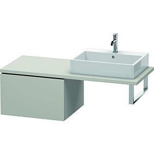 Duravit L-Cube Unterschrank LC583300707 62 x 54,7 cm, betongrau matt, für Konsole, 1 Auszug