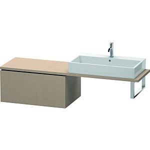 Duravit L-Cube Unterschrank LC583407575 82 x 54,7 cm, leinen, für Konsole, 1 Auszug