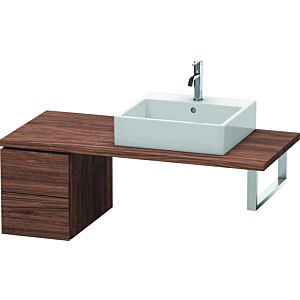 Duravit L-Cube base cabinet LC583502121 32 x 54.7 cm, dark walnut, for console, 2 drawers