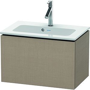 Duravit L-Cube vanity unit LC615607575 62 x 39, 2000 cm, linen, 2000 pull-out, wall-hung