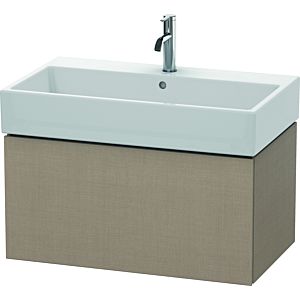 Duravit L-Cube vanity unit LC617707575 78.4x 45.9 cm, linen, 2000 pull-out, wall-hung