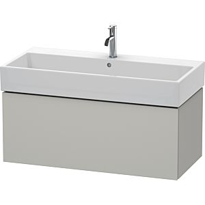 Duravit L-Cube vanity unit LC617800707 98.4x 45.9 cm, concrete gray matt, 2000 pull-out, wall-hung