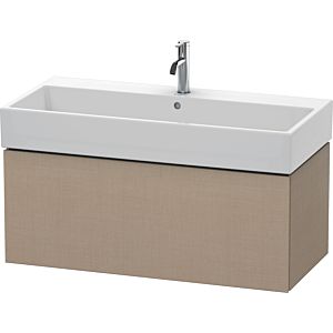 Duravit L-Cube vanity unit LC617807575 98.4x 45.9 cm, linen, 2000 pull-out, wall-hung