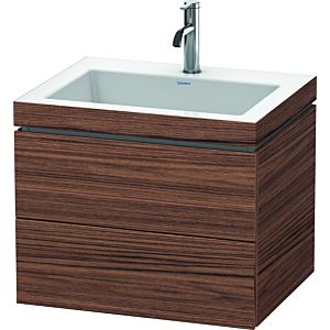 L-Cube Duravit vasque LC6926O2121 60 x48 cm, 2000 , noyer foncé, 2 tiroirs