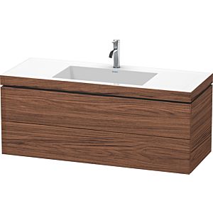 L-Cube Duravit vasque LC6929O2121 120 x 48 cm, 2000 , noyer foncé, 2 tiroirs