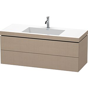 L-Cube Duravit vasque LC6929O7575 120 x 48 cm, 2000 , lin, 2 tiroirs