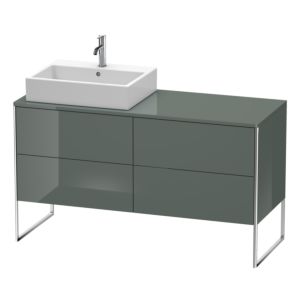 Duravit XSquare Duravit XSquare XS4923L3838 1400x538x548mm, 4 pull-outs, left, Dolomiti Grey high gloss