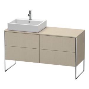 Duravit XSquare Duravit XSquare XS4923L7575 1400x538x548mm, 4 pull-outs, left, Linen