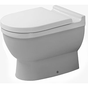 Duravit Stand Tiefspül WC Starck 3 01240900001  weiss, wondergliss, Abgang waagerecht