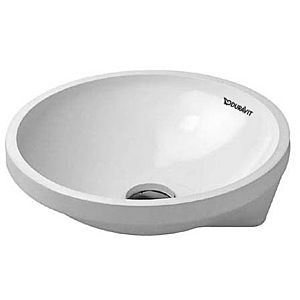 Duravit Architec Einbauwaschtisch 0463400000 Ø 40 cm, weiss, Einbau von unten