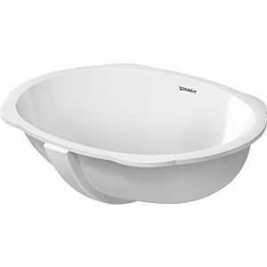 Duravit Santosa Einbau Waschtisch 0466510000 51 x 37,5 cm, Einbau von unten, weiss