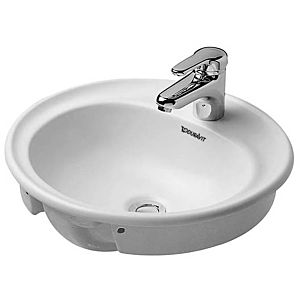 Duravit Manua Einbau Waschtisch 5220480000 48 cm, Einbau von oben, weiss