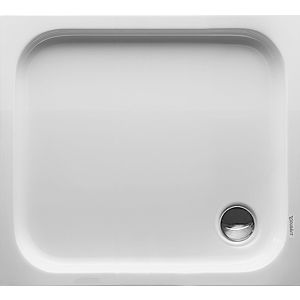 Duravit rectangular shower D-Code 720105000000001 D-Code 720105000000001 , 900 x 800 mm, white with anti-slip