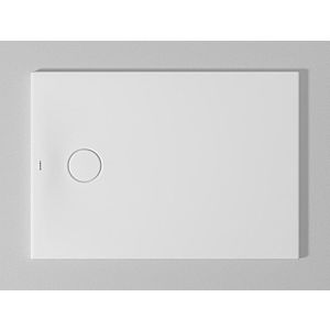 Duravit Receveur de douche rectangulaire Tempano 720193000000000 100 x 70 x 4 cm, au ras du sol, blanc