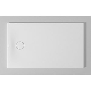 Duravit Tempano Rechteck-Duschwanne 720196000000000 120 x 70 x 4,5 cm, bodenbündig, weiß