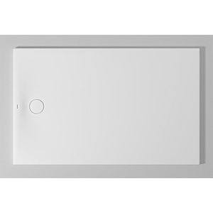 Duravit Tempano rectangular shower 720209000000001 160 x 100 x 5 cm, flush with the floor, anti-slip, white