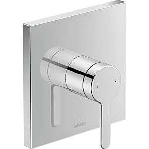 Duravit C.1 Unterputz Einhebel-Brausemischer C14210009010, chrom, eckig, 1 Verbraucher