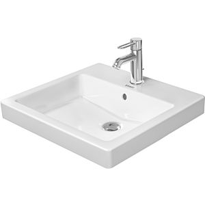 Duravit Einbau-Waschtisch Vero 0315500000 mit Überlauf, 1 Hahnloch, weiss