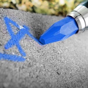 Lyra 795 Marking Chalk 4084900550007 Oil-based, 12 pcs., blue