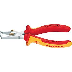KNIPEX Wire Stripper 1106160, 160mm With opening spring, universal