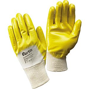 FORTIS Nitrile Gloves 4317784794190 size 10, yellow